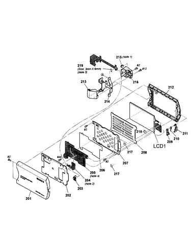 Lcd assy