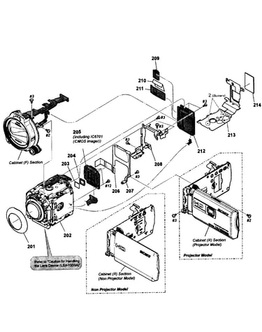 Lens assy