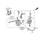 Generac GP5500-5939-4 carburetor diagram