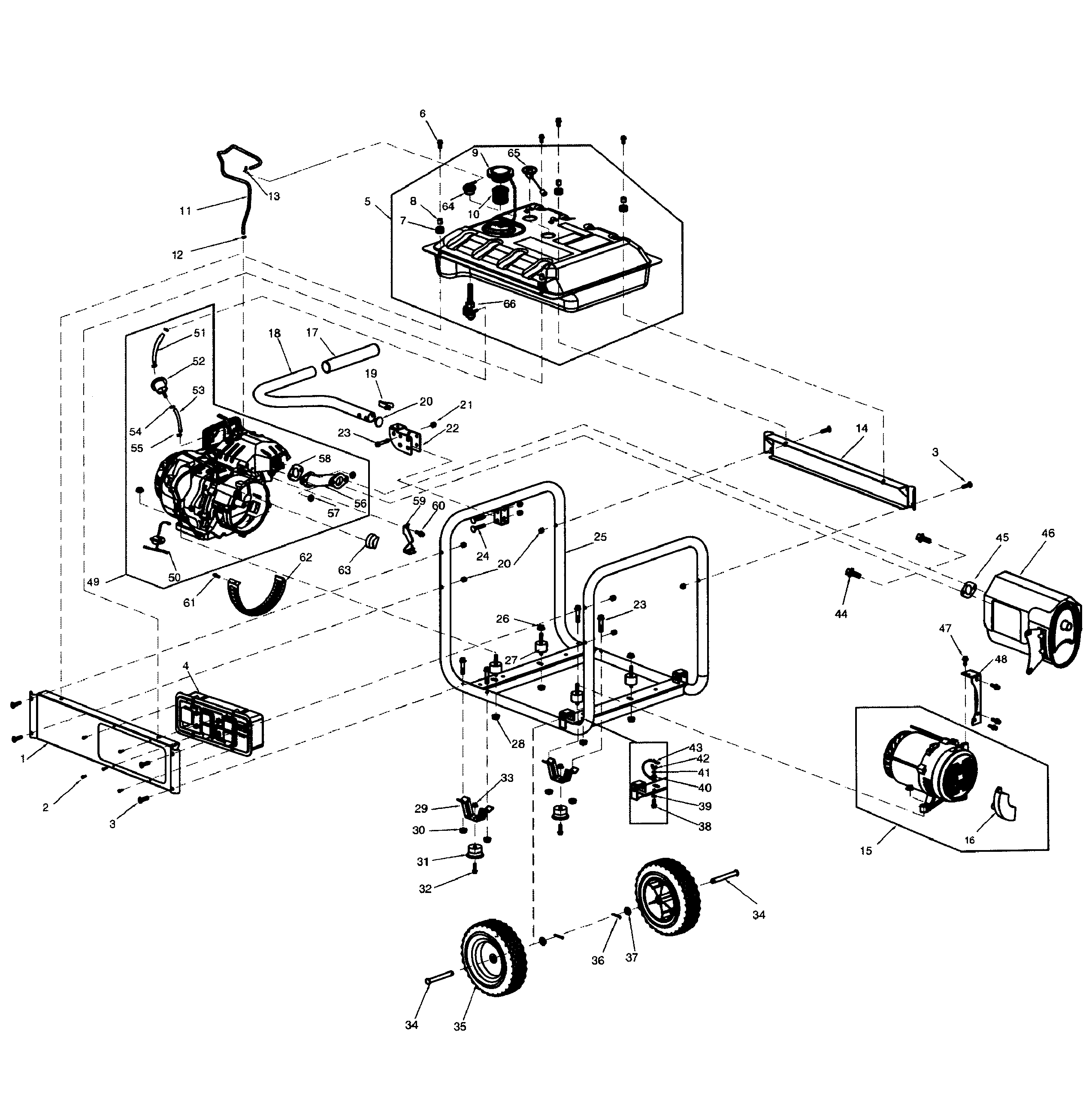 Frame assy