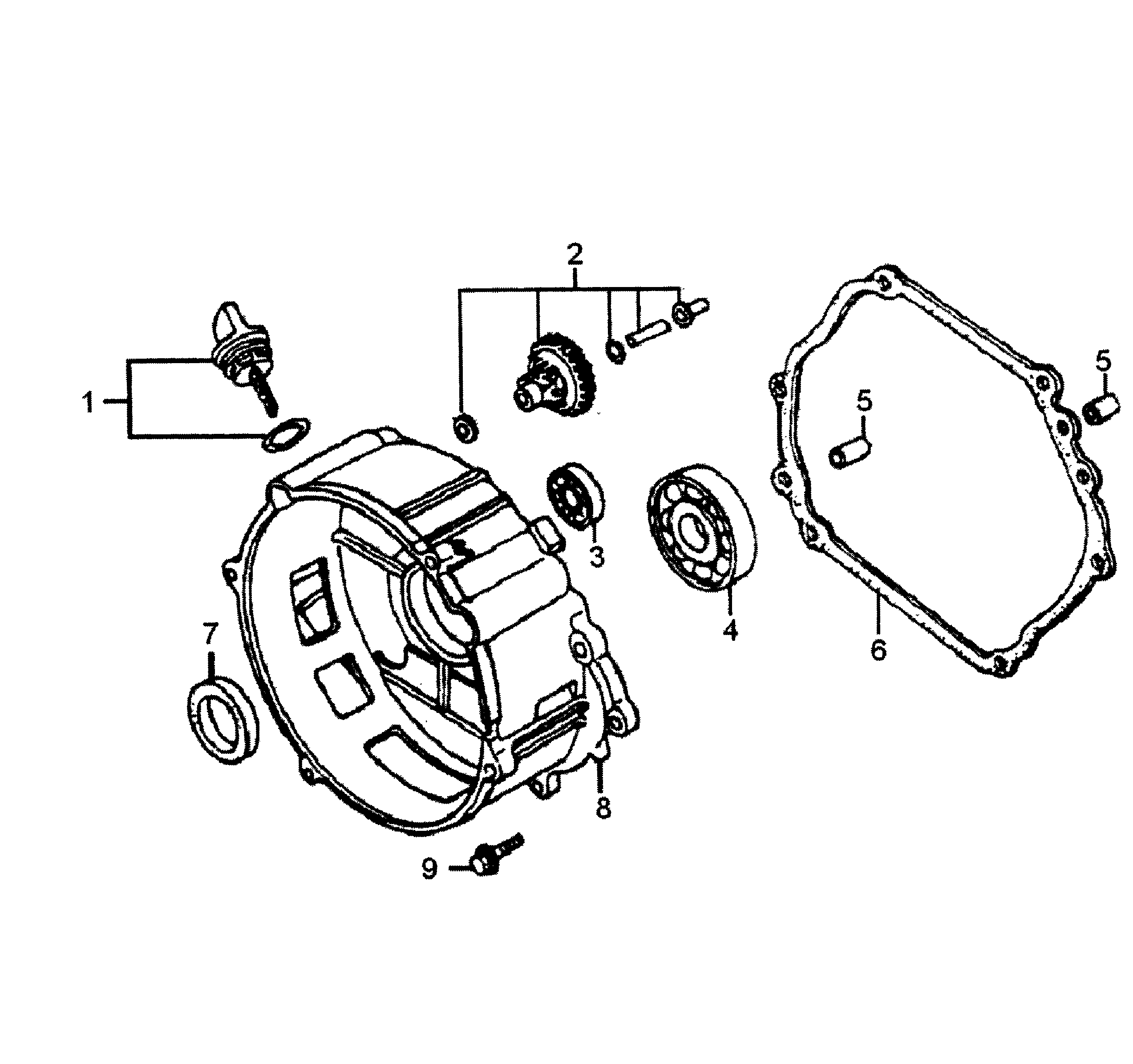 Crankcase cover