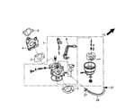 Generac GP7500E-5943-2 carburetor diagram