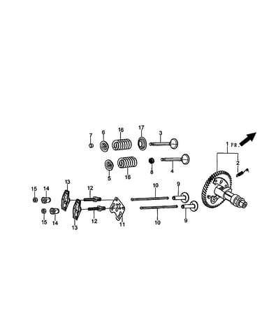 Rocker/camshaft