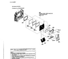 Sony SLT-A77V imager assy diagram