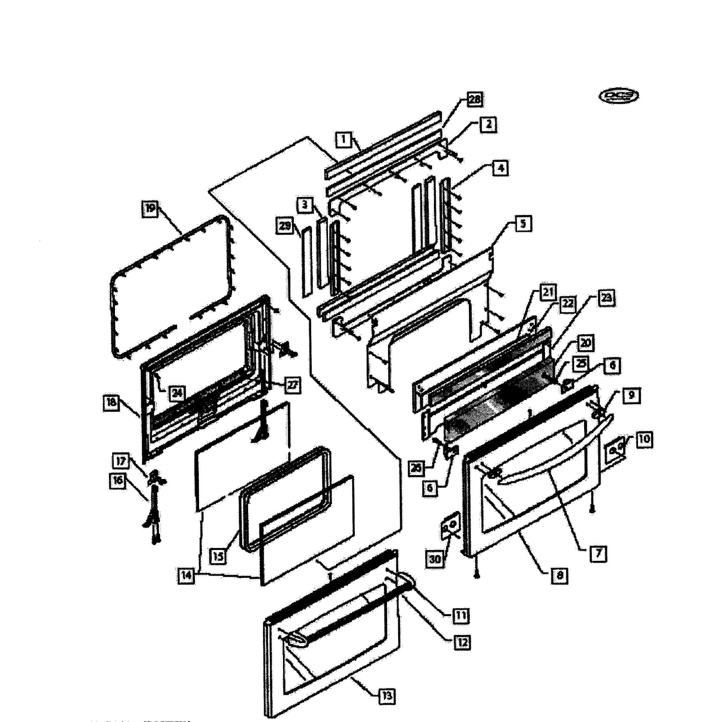 Door assy