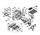 DCS WOS-130SS-PH-70085 oven assy diagram