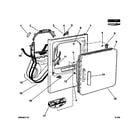 Fisher & Paykel DE70FA1-96971 front assy diagram