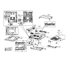 Panasonic SA-BTT190P dvd mechanism diagram