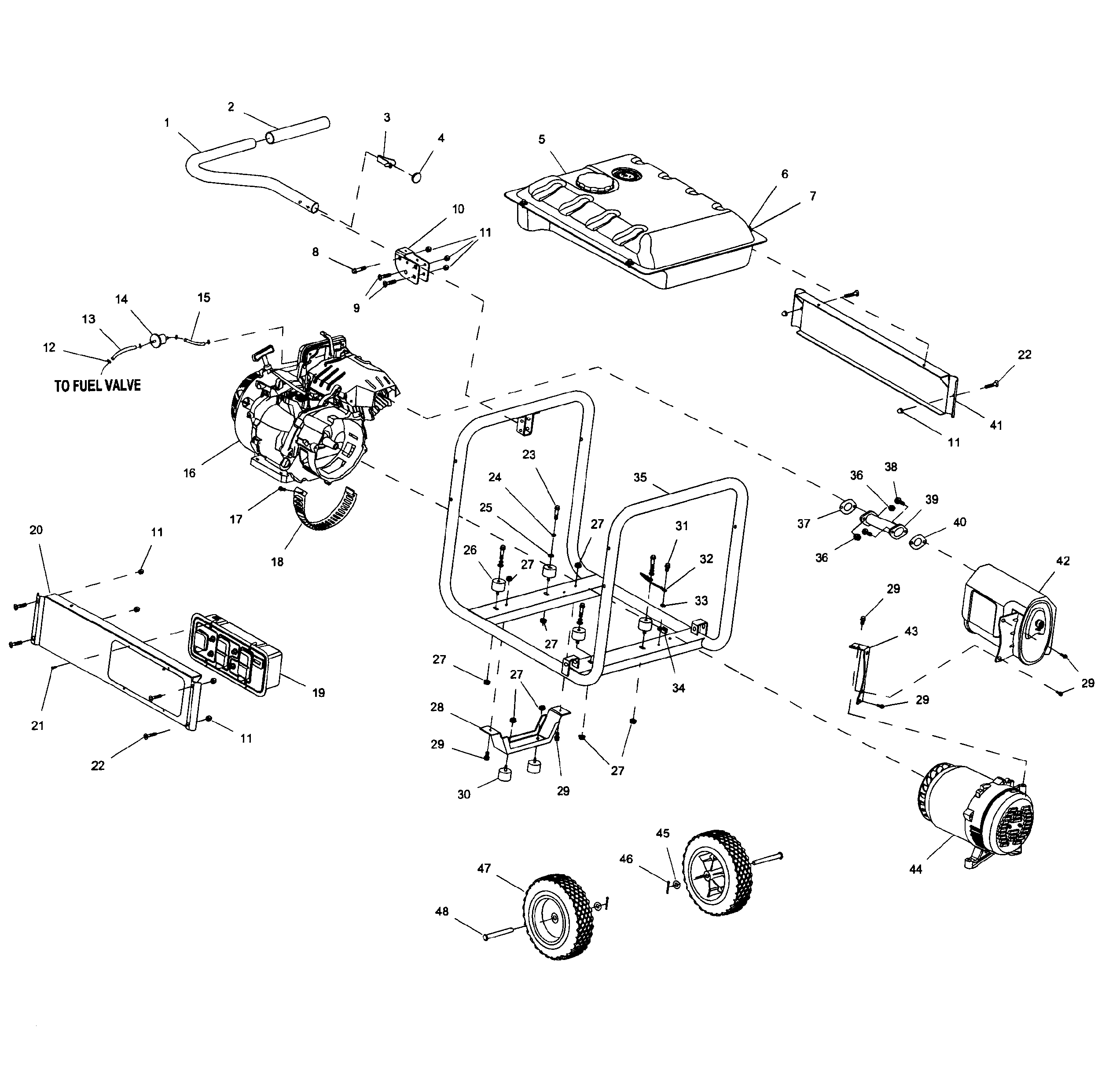 Frame assy