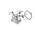 Generac GP6500-5940-1 crankcase cover diagram