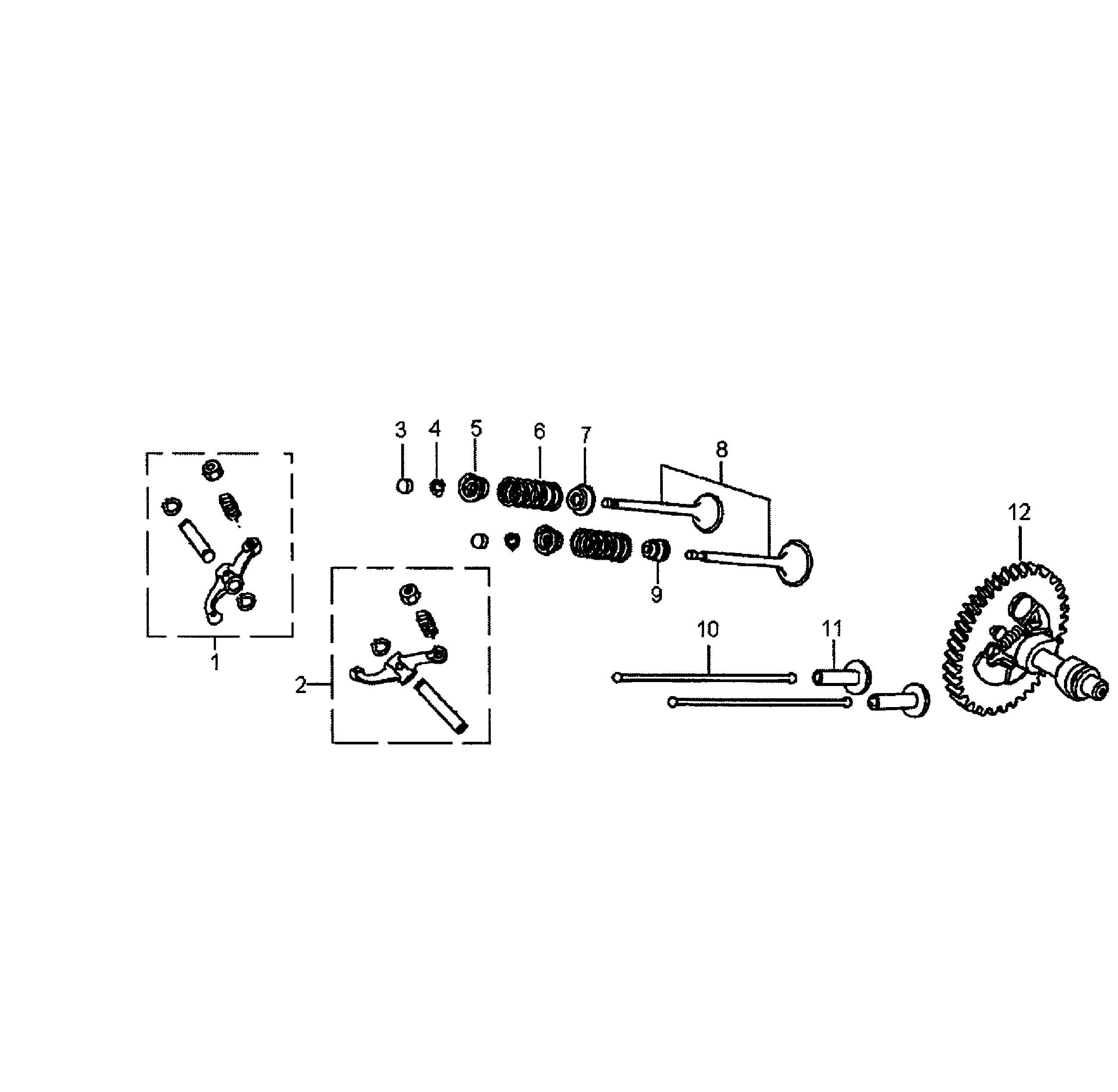 Rocker/camshaft