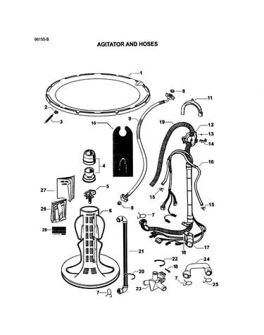 Agitator assy