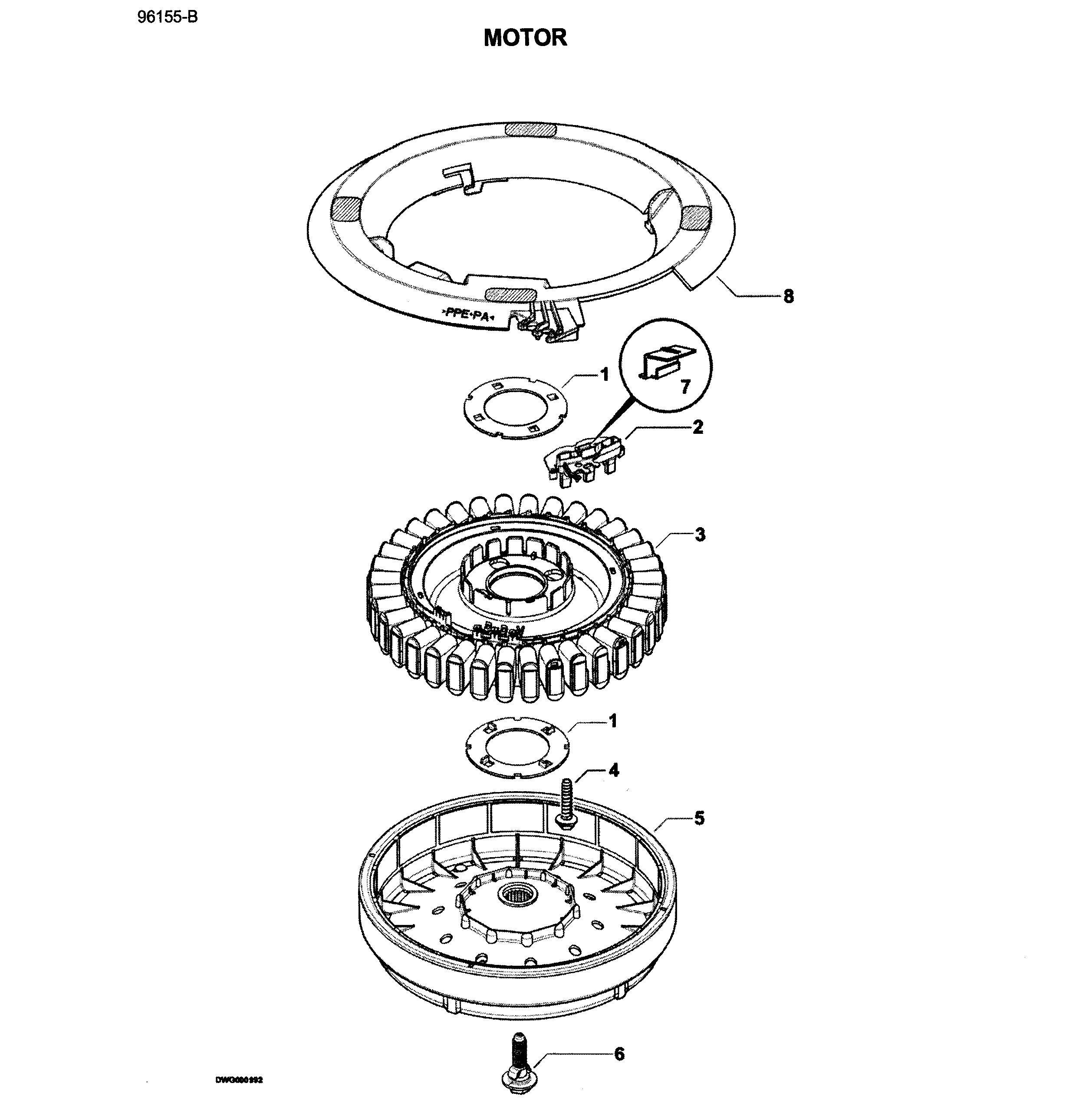 Motor assy
