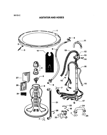 Agitator assy
