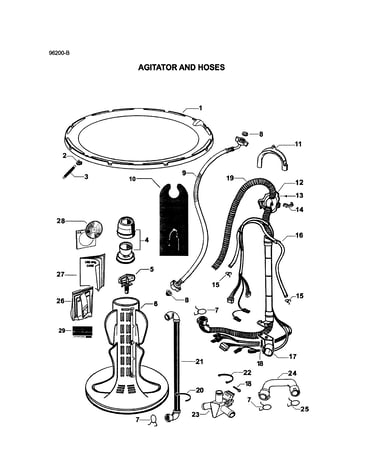 Agitator assy