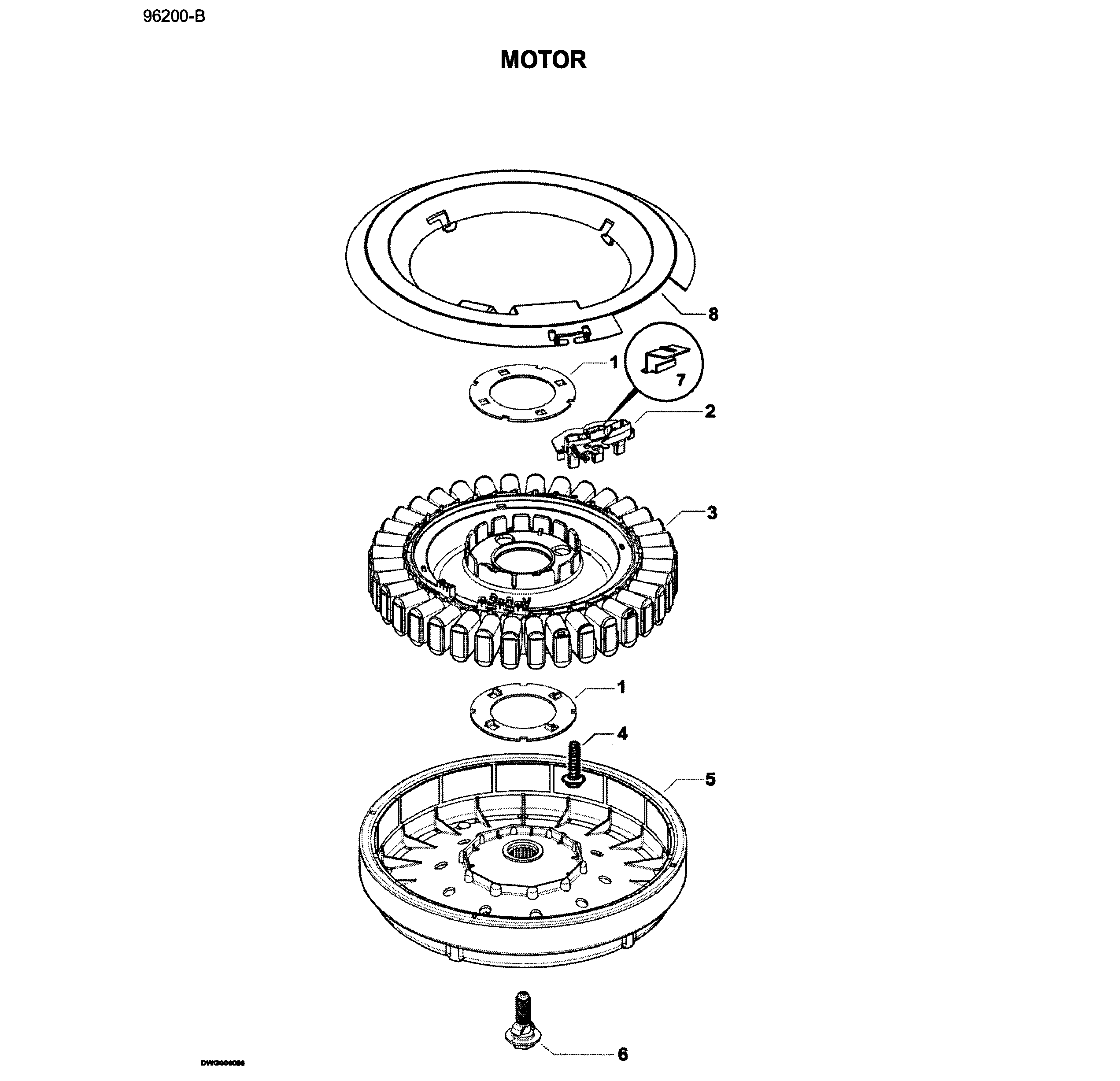 Motor assy