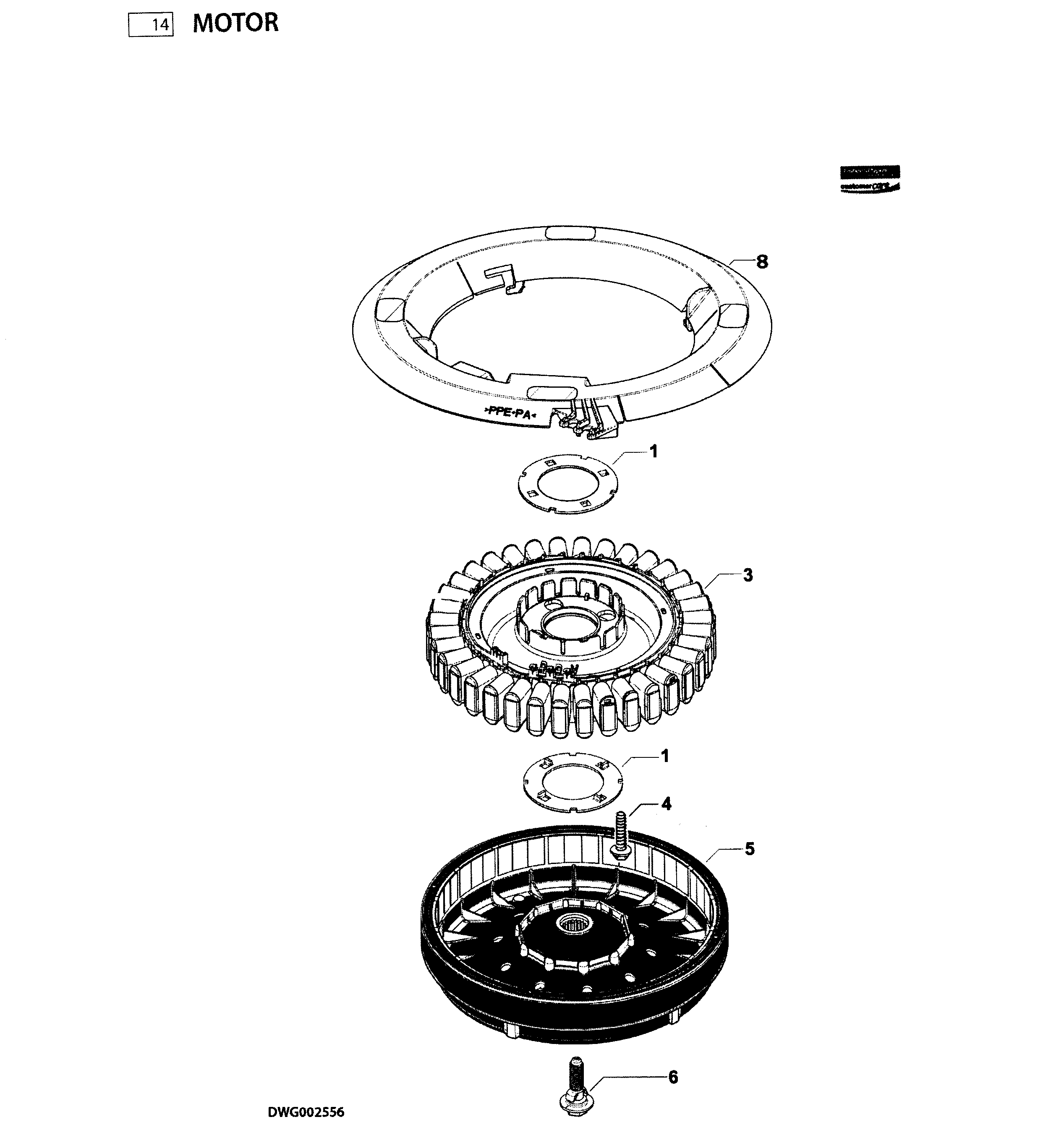 Motor assy