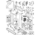Samsung RS265LBWP/XAA-00 cabinet diagram