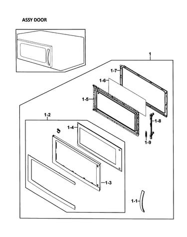 Door assy