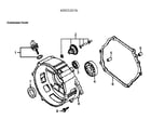Generac GP7500E-5943-5 crankcase cover diagram