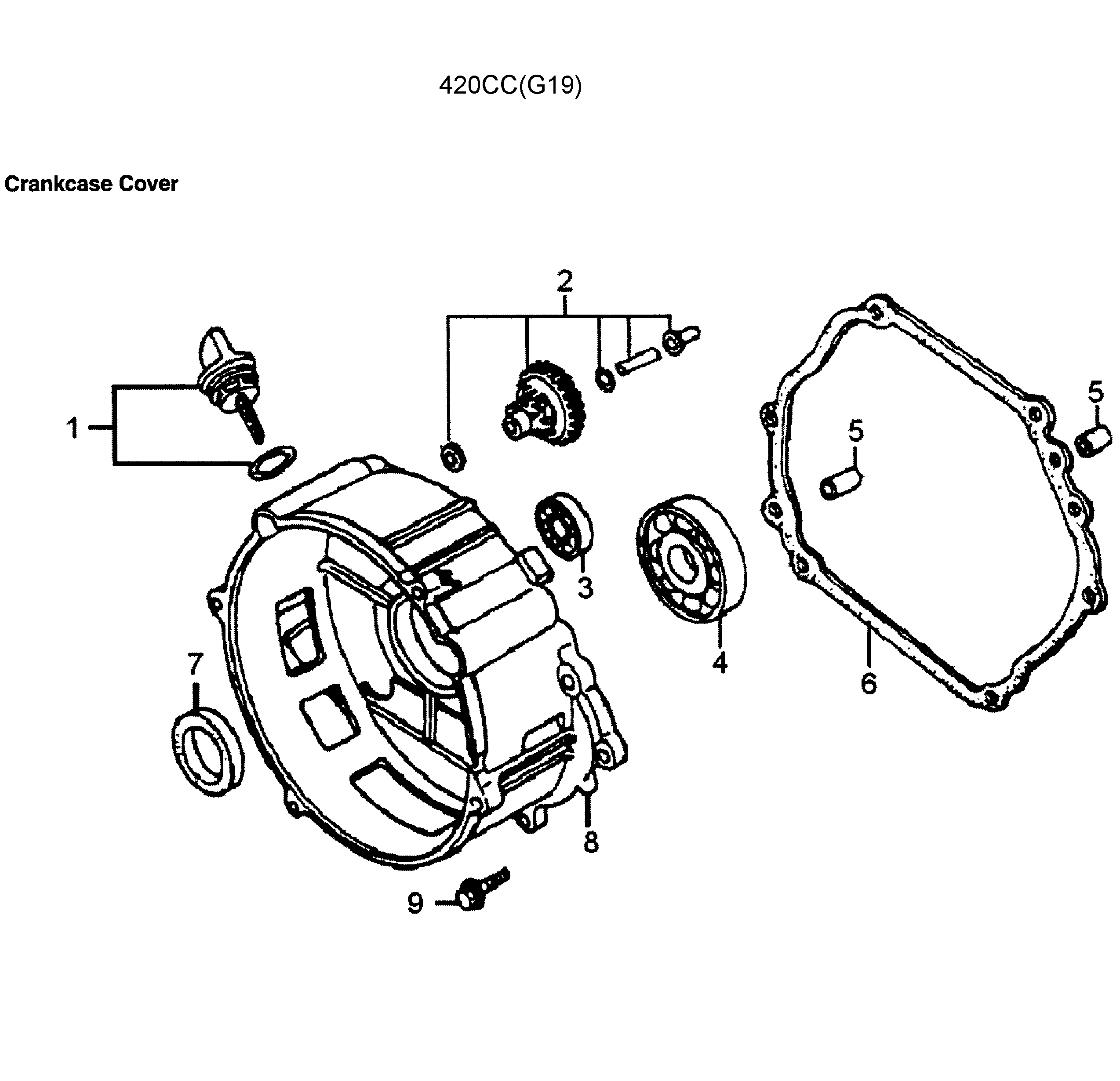 Crankcase cover