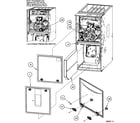 ICP N9MSB0601714A1 front cabinet diagram
