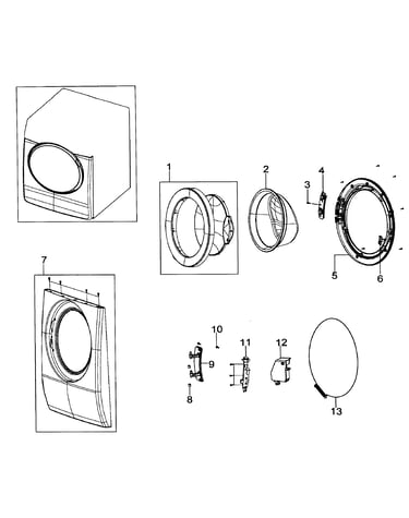 Front assy