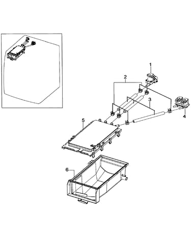 Drawer housing