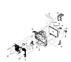 Sony SLT-A55V rear cover diagram