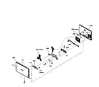 Sony SLT-A55V lcd assy diagram