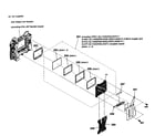 Sony SLT-A55V imager assy diagram