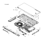 Sony BDP-S790 cabinet parts diagram