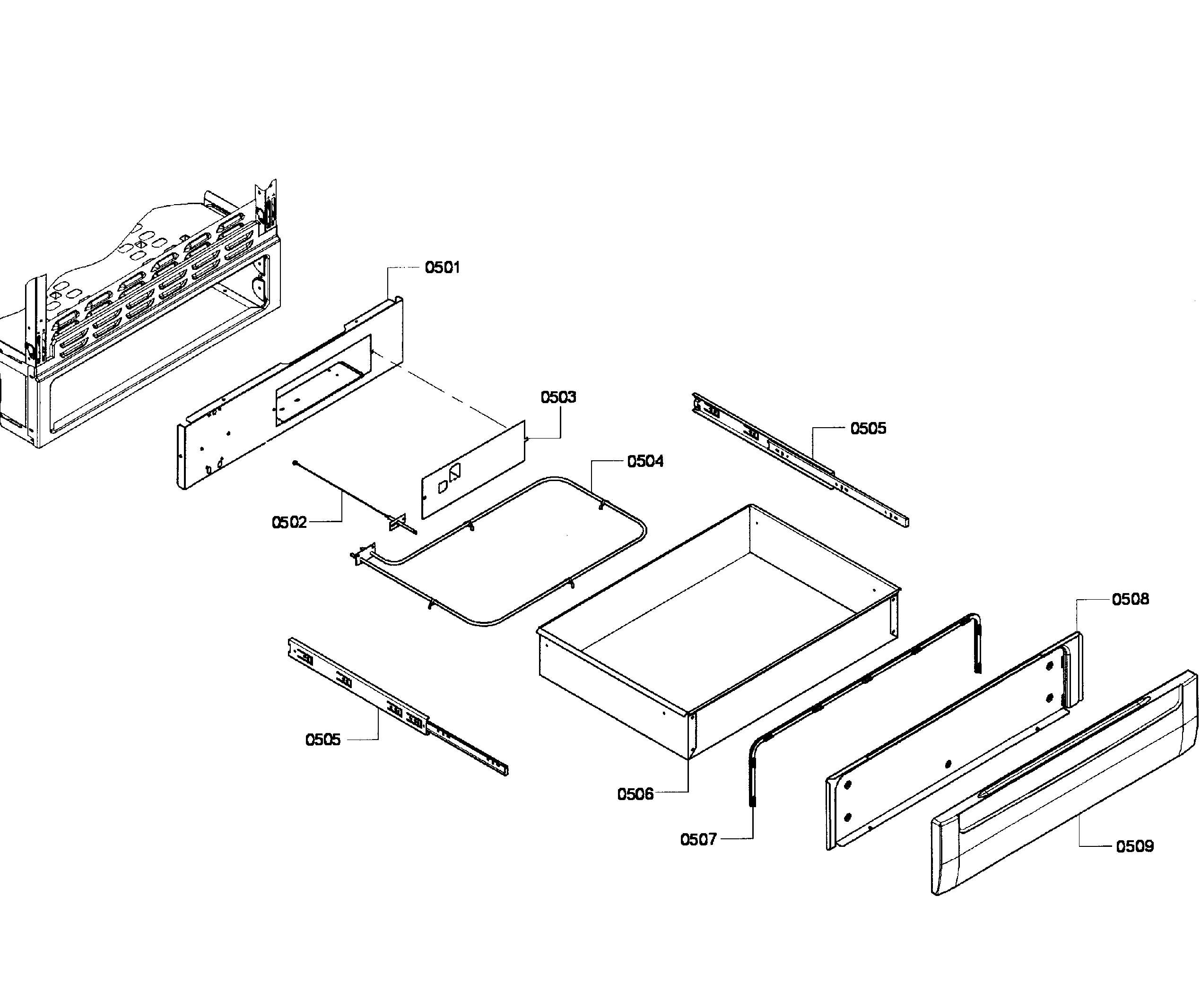 Drawer assy