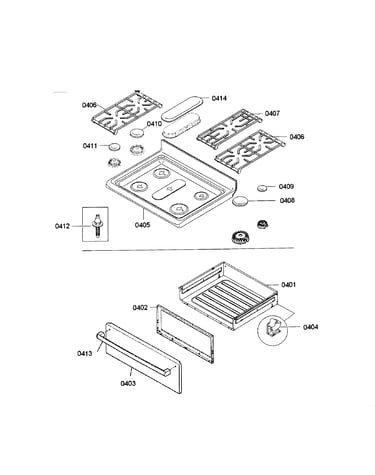 Top assy/drawer