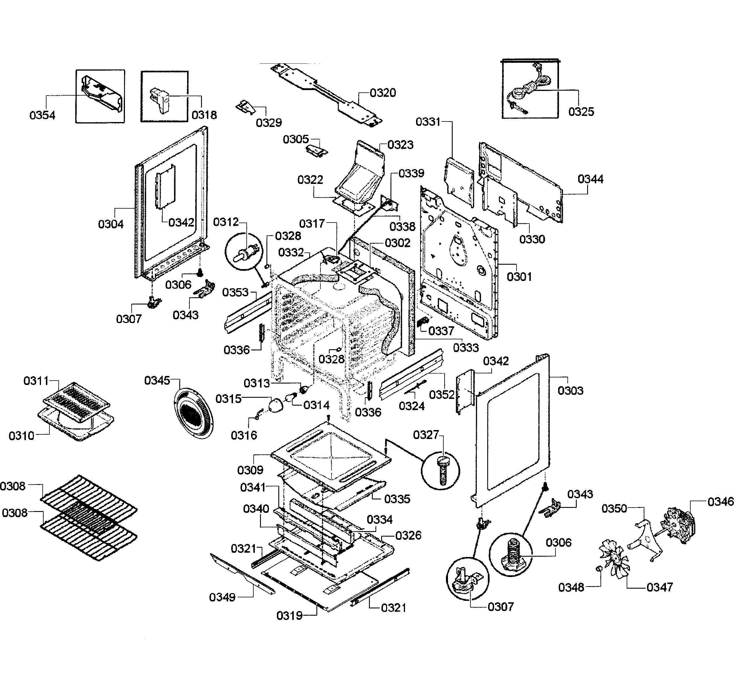 Cabinet assy