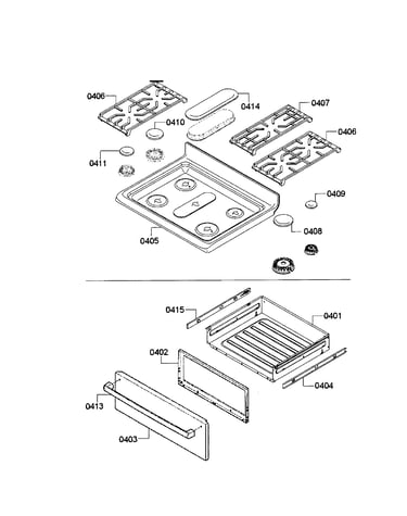 Top assy/drawer