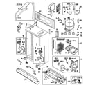 Samsung RS269LARS/XAA-00 cabinet diagram