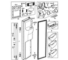 Samsung RS269LARS/XAA-00 left door diagram