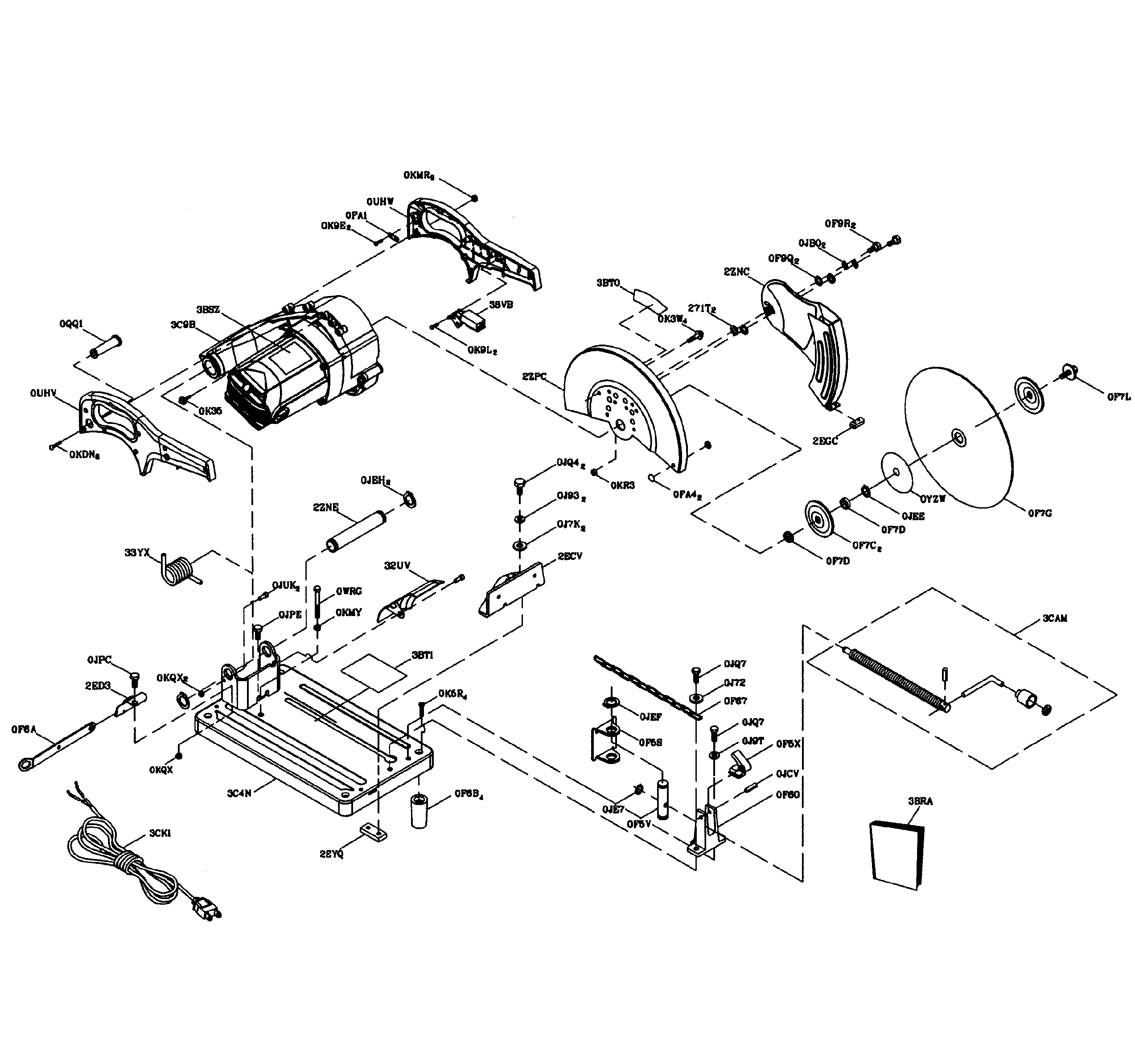 Saw assy