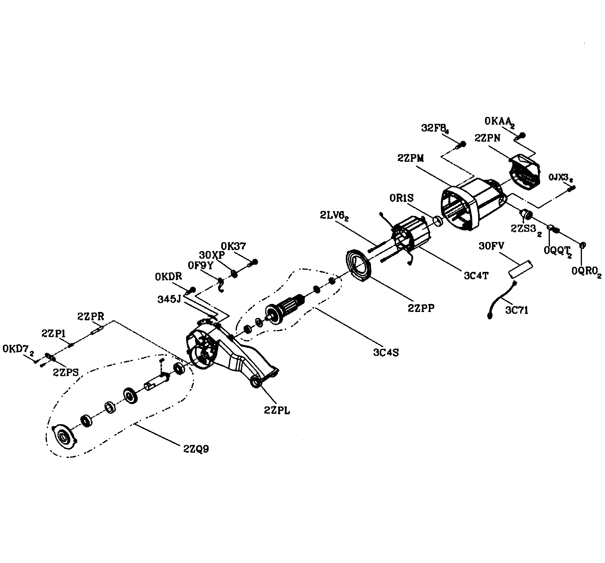 Motor assy