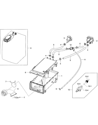Drawer housing