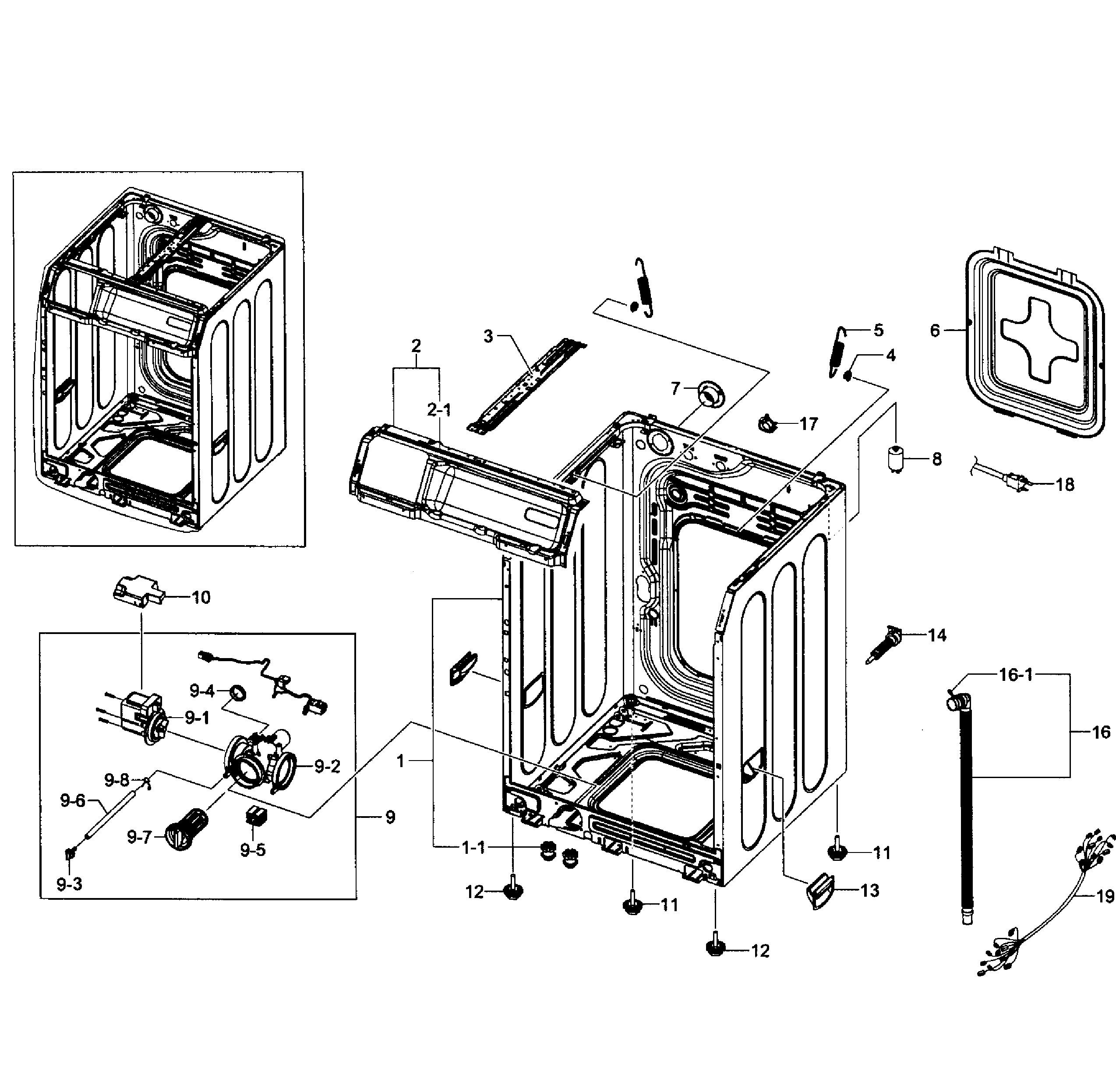 CABINET ASSY