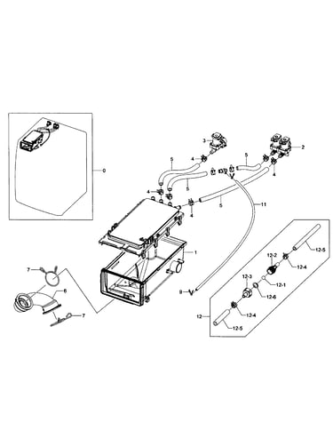 Drawer housing