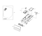 Samsung WF363BTBEUF/A2-01 drawer assy diagram