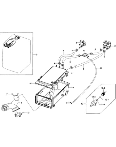Drawer housing