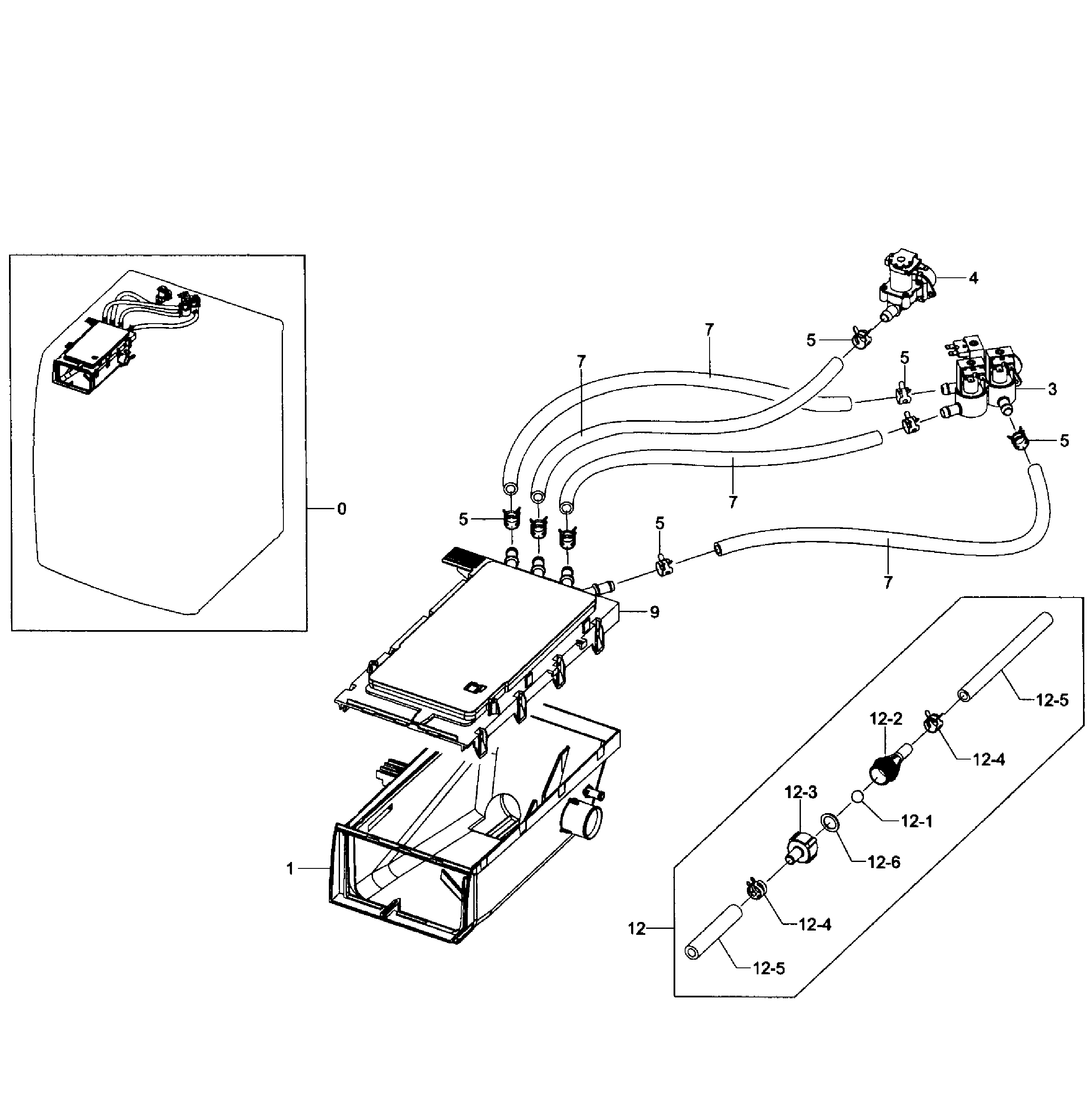 Drawer housing
