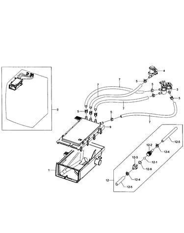 Drawer housing