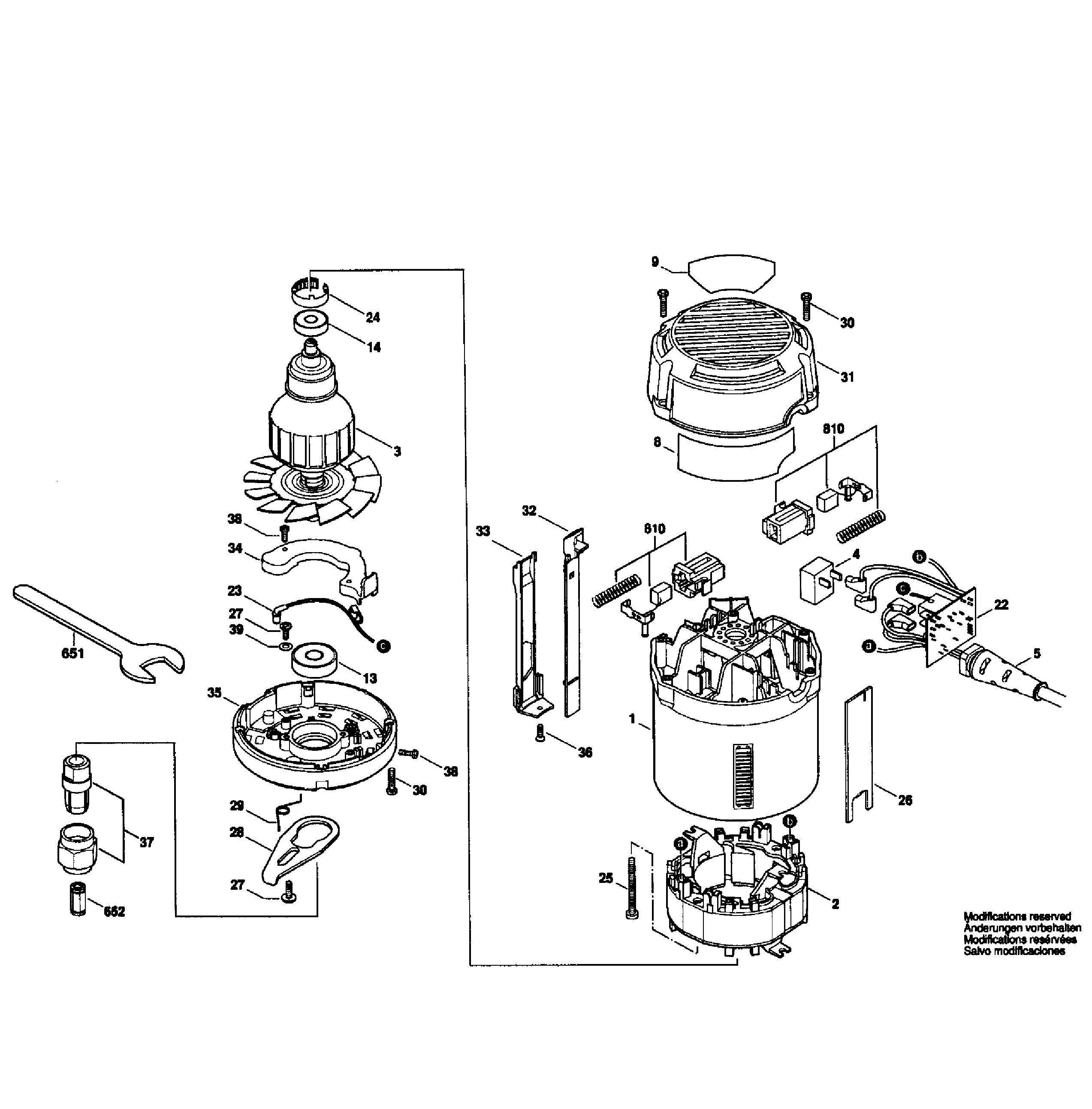 Motor assy