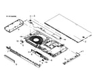 Sony BDP-BX59 cabinet parts diagram