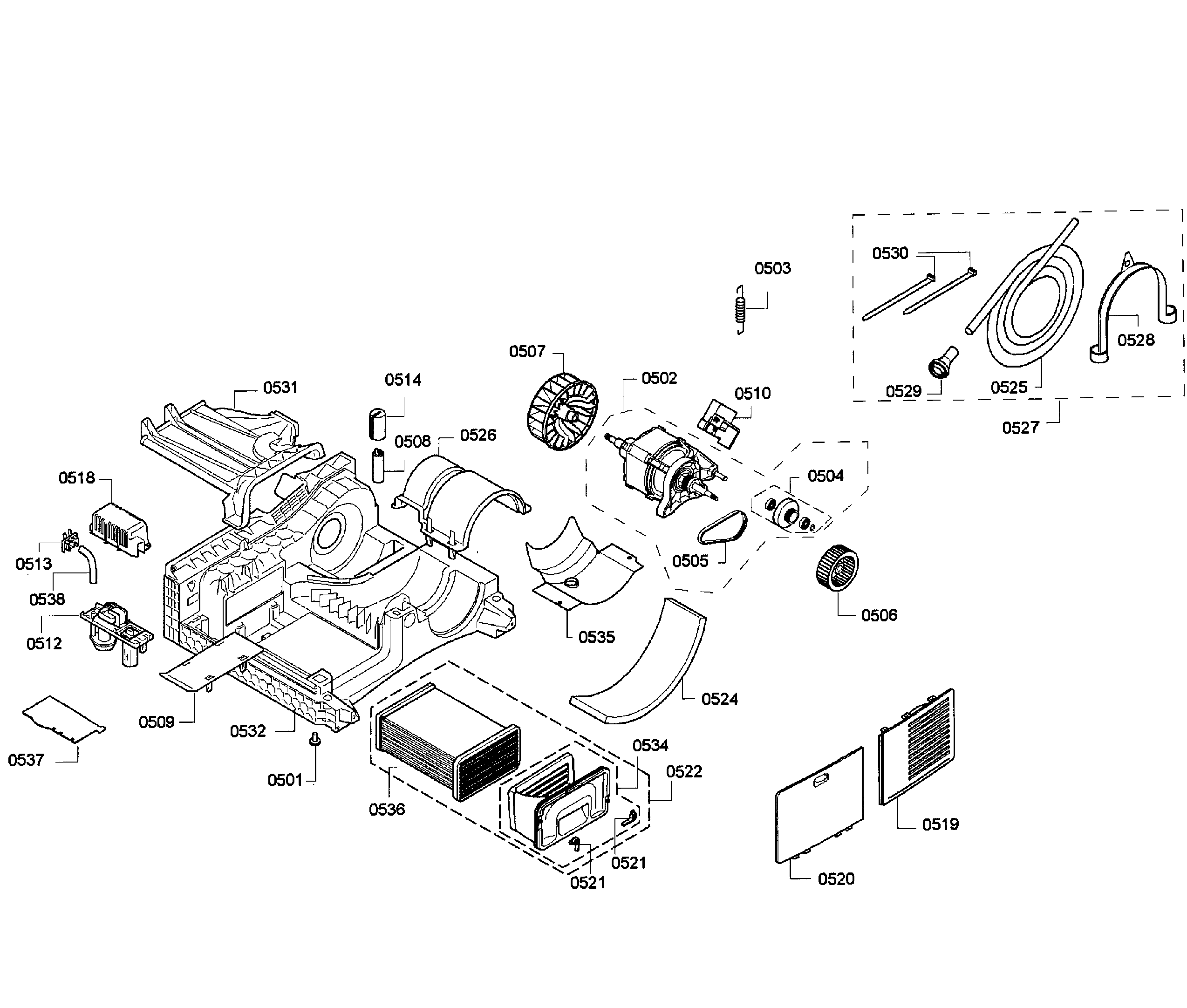 Motor assy